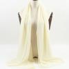 Fashion Pearl Chiffon Hijab Shawls Of Muslim Women Solid Color Head Wraps Scarf For Ladies