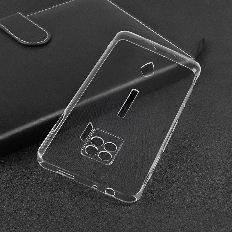 For ZTE Nubia Red Magic 7S Magic7s Pro 7SPro 6.8" Slim Crystal Clear Transparent Soft TPU Back Case Protection Skin Camera Protect Cover