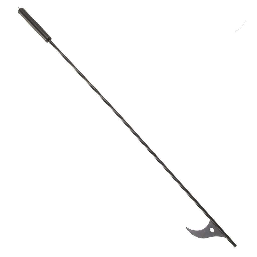Atizador para Hoguera Acero 40 Pulgadas de Largo Removible para Exterior Hoguera Chimenea Estufa de Leña