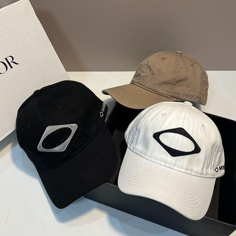 Korean Tide Brand Niche Design Rhombus Logo Baseball Cap Casual Couple Street Style Cap Ins