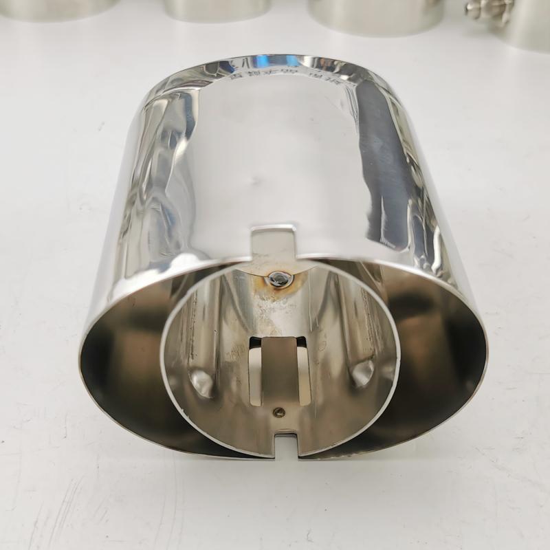 Accessoir De For Toyota 2019-2023 RAV4 Exhaust Tip Muffler End Pipe Protector Stainless Steel Tail Decoration Decorative Tip
