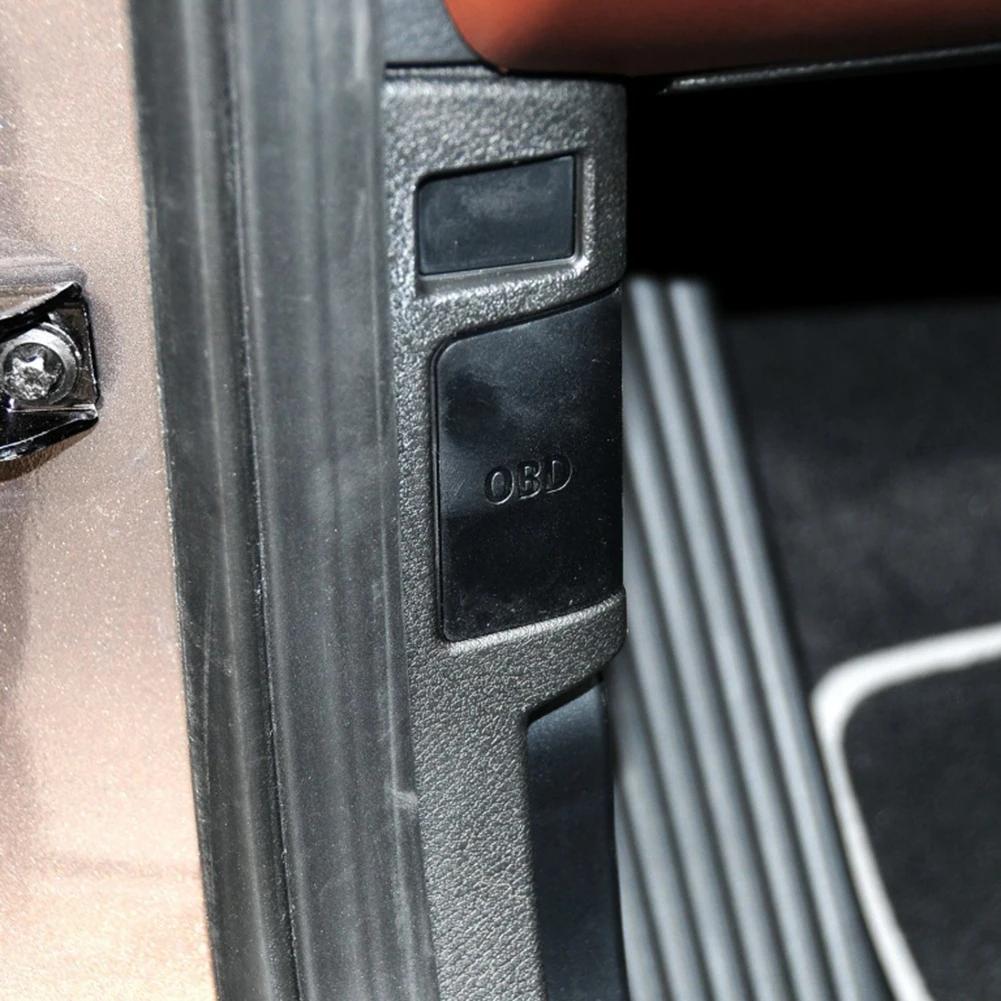 Car Interior Kick Panel Cap 51439125298 OBD Plug Cover LHD Protective Shell Casing Diagnostic System for BMW 1Series X1 E84 E87