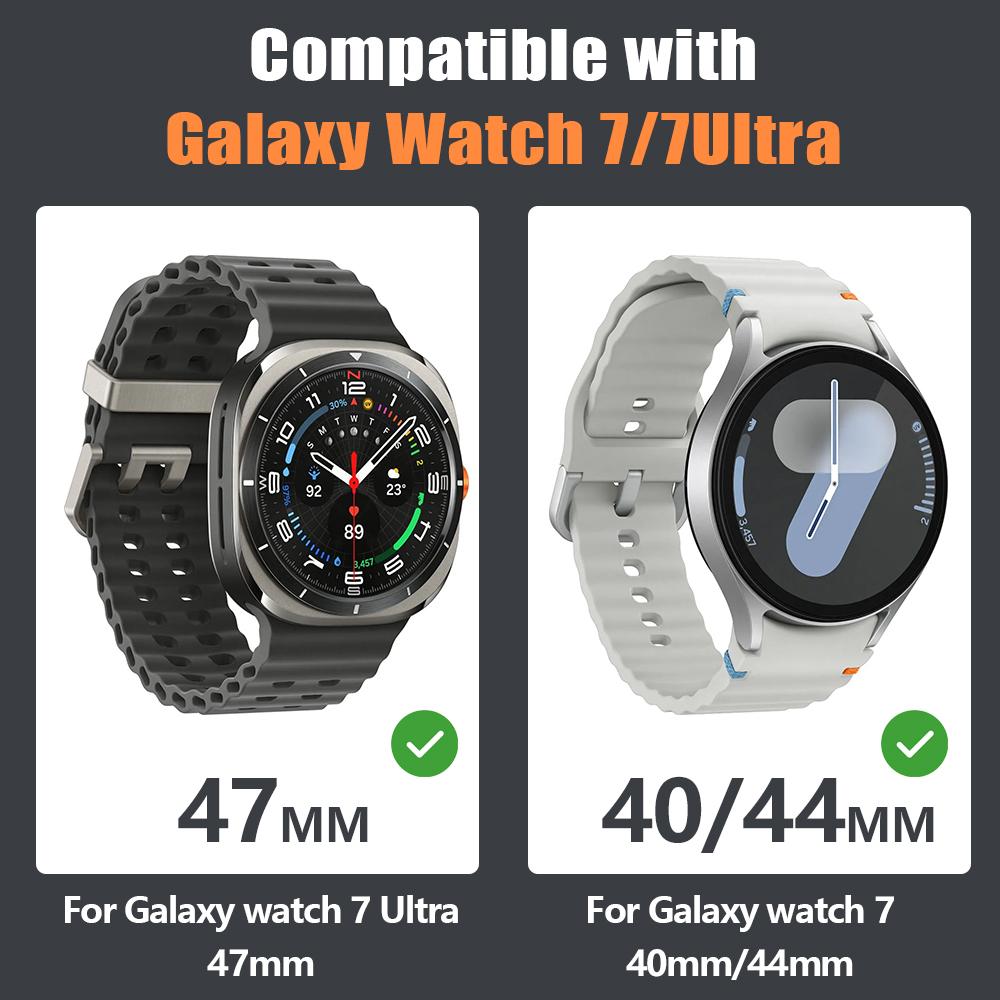 2-5PCS Screen Protector for Samsung Galaxy Watch 7 Ultra 47mm Anti-Scratch Tempered Glass Film for Watch7 40mm 44mm