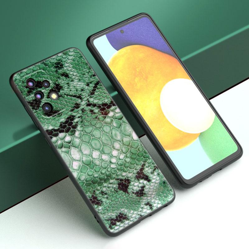 

Модний чохол для телефону зі зміїної шкіри для Samsung A13 A22 A24 A32 A23 A25 A34 A35 A52S A53 A54 A55 A73 A12 A14 A15 A31 A33 A50 A51 A72 Samsung A32 4G