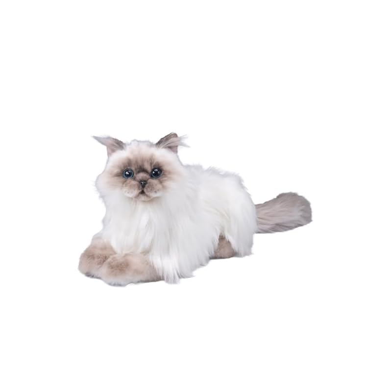 Trendmaster Nadenade Neko-chan EX Long-haired Cat [Petting Toy That Meows When Pet] Toy-like Robot, Lifelike, Realistic, Pet Loss Gift, Present, Cat