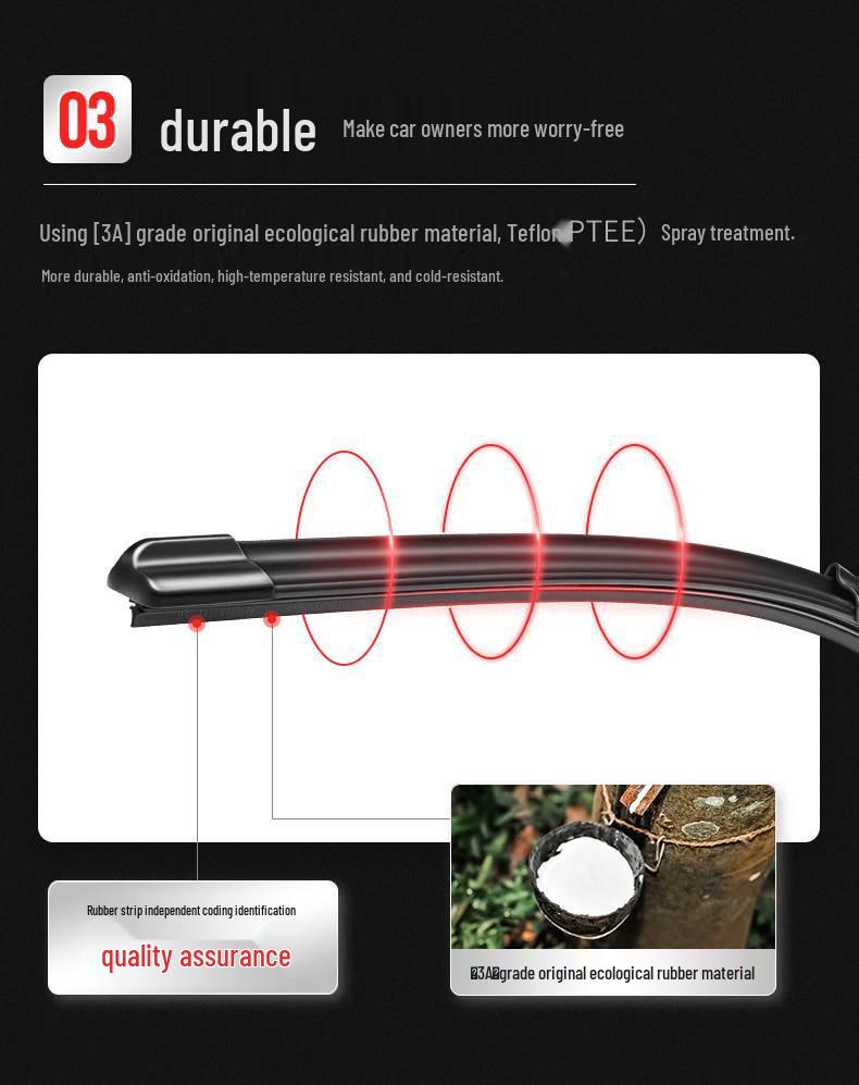 Compatible Wiper Blades for Dongfeng Venucia D60 2017 - 18 & 19 Original
