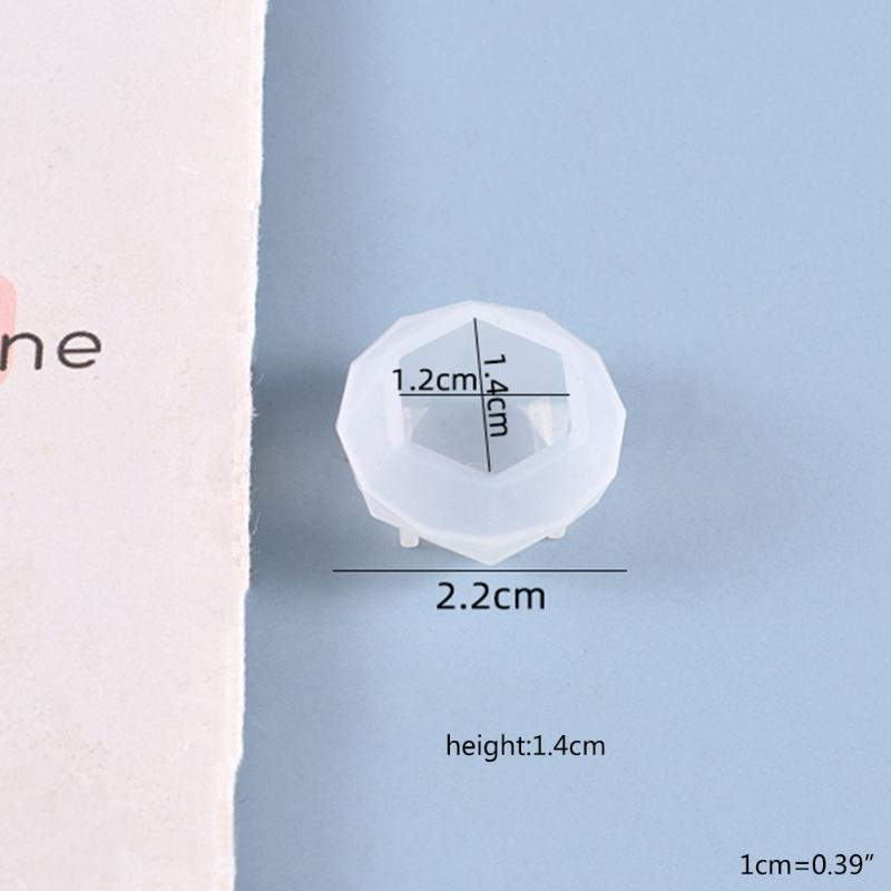 Handicrafts Crystal Epoxy Resin Mold Desktop Ornaments Silicone Mould Handmade DIY Crafts Diamond Jewelry Casting Mold