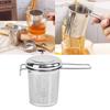 Removable Tea Infuser Stainless Steel Tea Strainer Cover for Dust Protections and Effortlessly Cleaning Brewing Filter