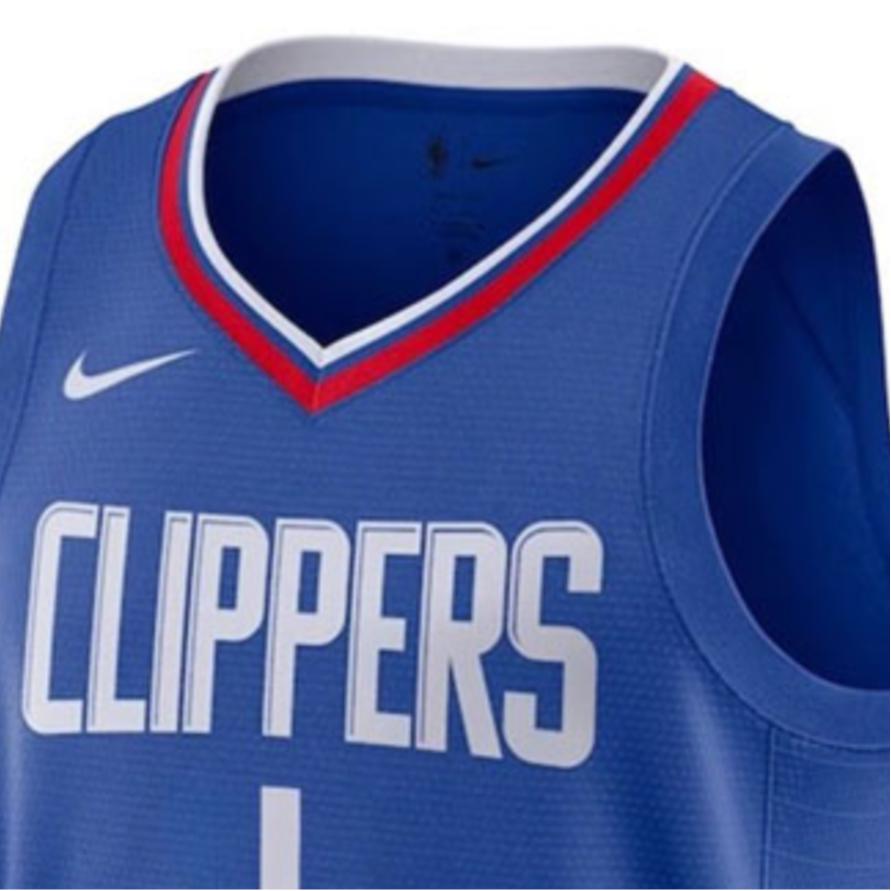 Nike Retro Breathable Basketball Vest Clippers Fan Edition Men Tops Blue 903999-495