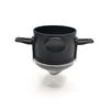 Portable Coffee Filter Cup Foldable Reusable Dripper with Dual Layer Mesh for Pour Over Brew No Filter Paper Travel Espresso