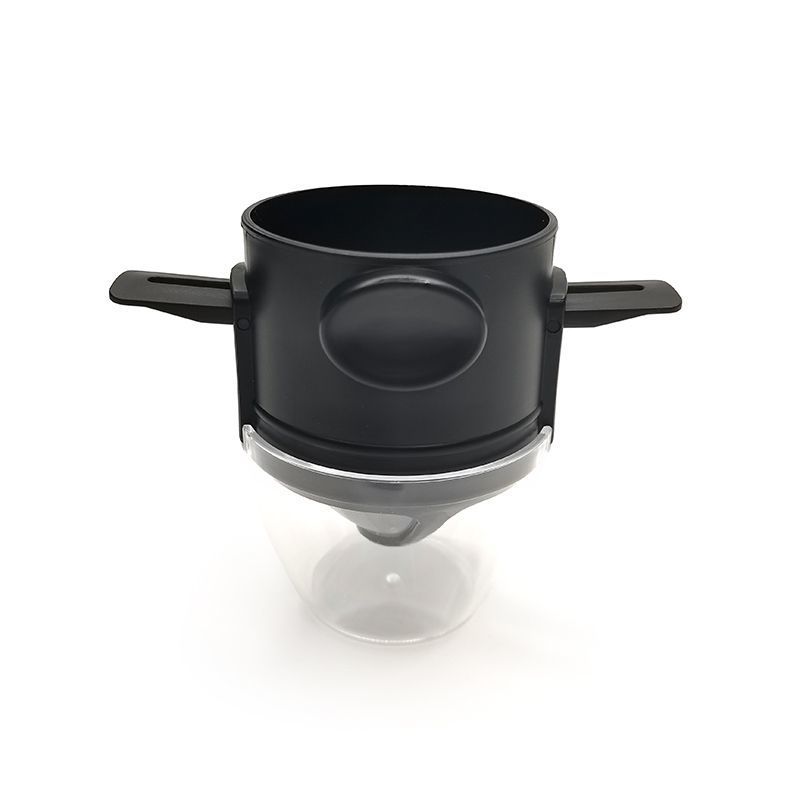 Portable Coffee Filter Cup Foldable Reusable Dripper with Dual Layer Mesh for Pour Over Brew No Filter Paper Travel Espresso
