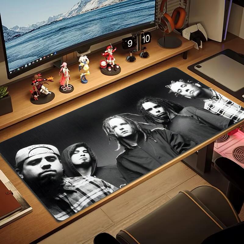Korn Mouse Pad Large Gaming Table Cushion Non-slip Laptop Tablet Big Mousepad XXL Mat Mini PC Playmat With Lock Edge_xia