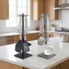 Stabile Basis Drehbarer Spatelhalter Beweglicher Kochutensilienhalter Topfschaufelhalter Utensilien