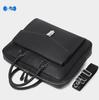 Men's Genuine Leather Water-Resistant Briefcase: High-End, Large-Capacity Commuter Bag
