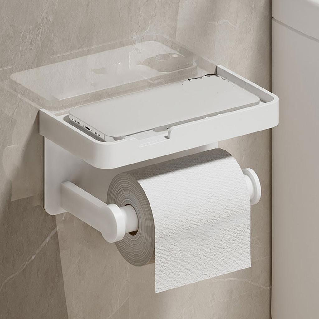 Toilet Paper Holder Aluminum Storage Rack Kitchen Towel Placement Of Seasoning Bottles Bathroom Wall Roll Of Paper Phone Storage