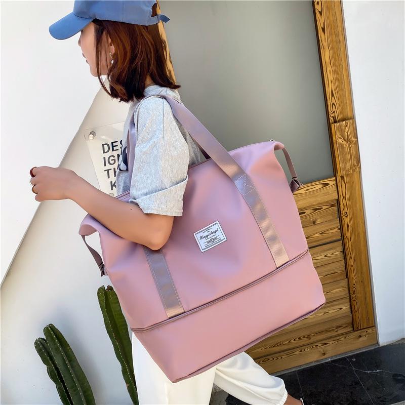 Large Capacity Yoga & Fitness Sports Bag with Dry/Wet Separation & Customizable Logo