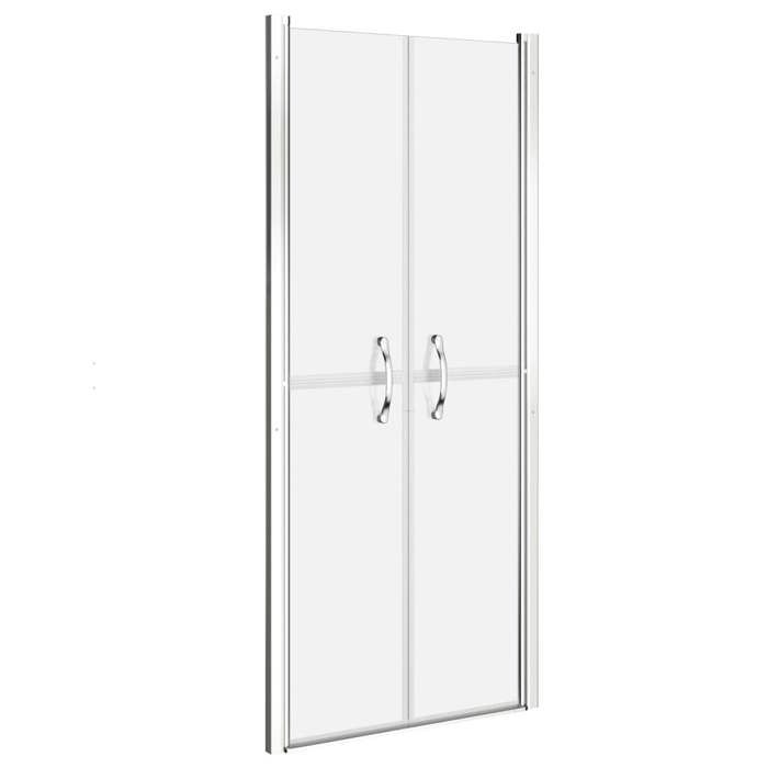 VidaXL Porte de douche ESG dépoli 71x190 cm 148792