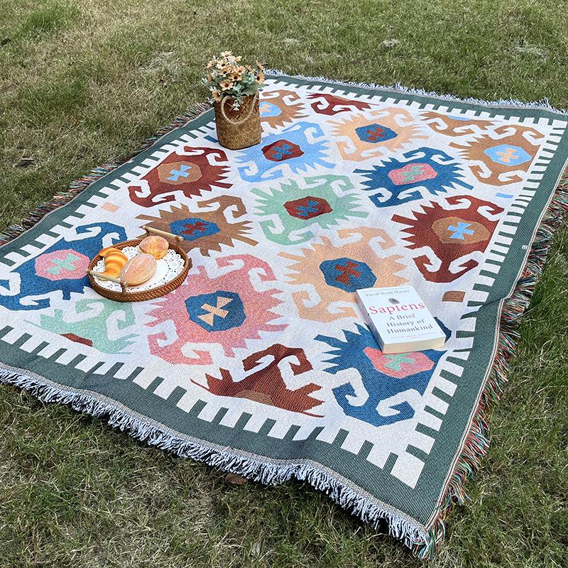 Böhmische Outdoor Feuchtigkeitsbeständige Picknick- & Campingdecke Matte