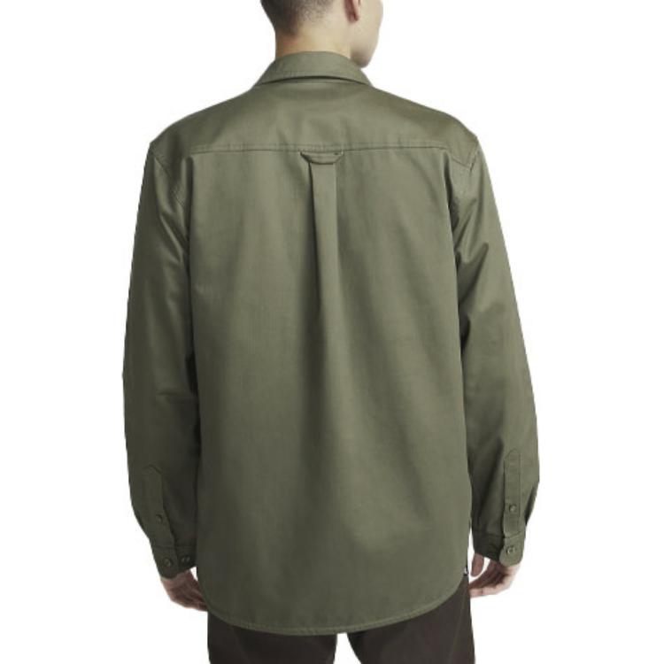 New Nike Shirt Unisex Medium Olive Green DQ6288-222