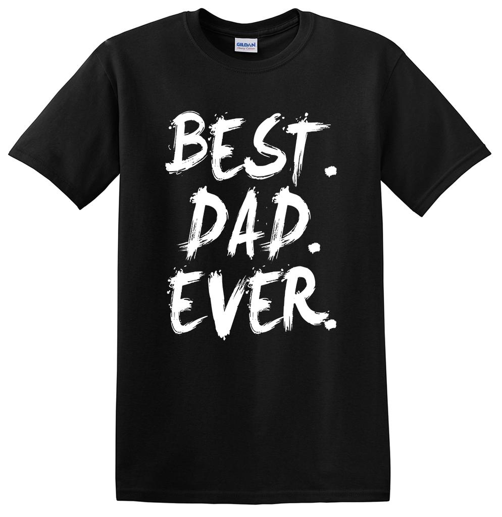 Best Dad Ever Funny Father's Day Gift T-Shirt Mom Family Kids Baby Love Beer