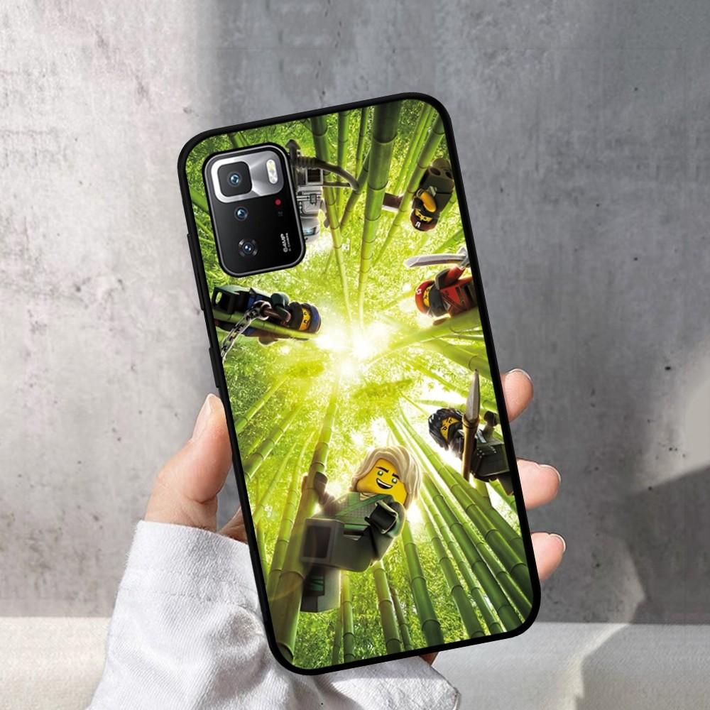 Custodia per Telefono Anime N-NinjagoS Per Redmi Note 4 X 5 A 6 7 8 T 9 9S 10 11 11S 11Epro Poco M3 Pro