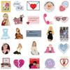 10/30/50pcs Hot Singer Sabrina Carpenter Stickers Cartoon Decal Waterproof DIY Laptop Luggage Stationery Guitar Graffiti Sticker