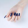 Gel Nail Art Stickers Light Blue Semi-baked Gel Nail Stickers Nail Polish Glue Nail Art Stickers