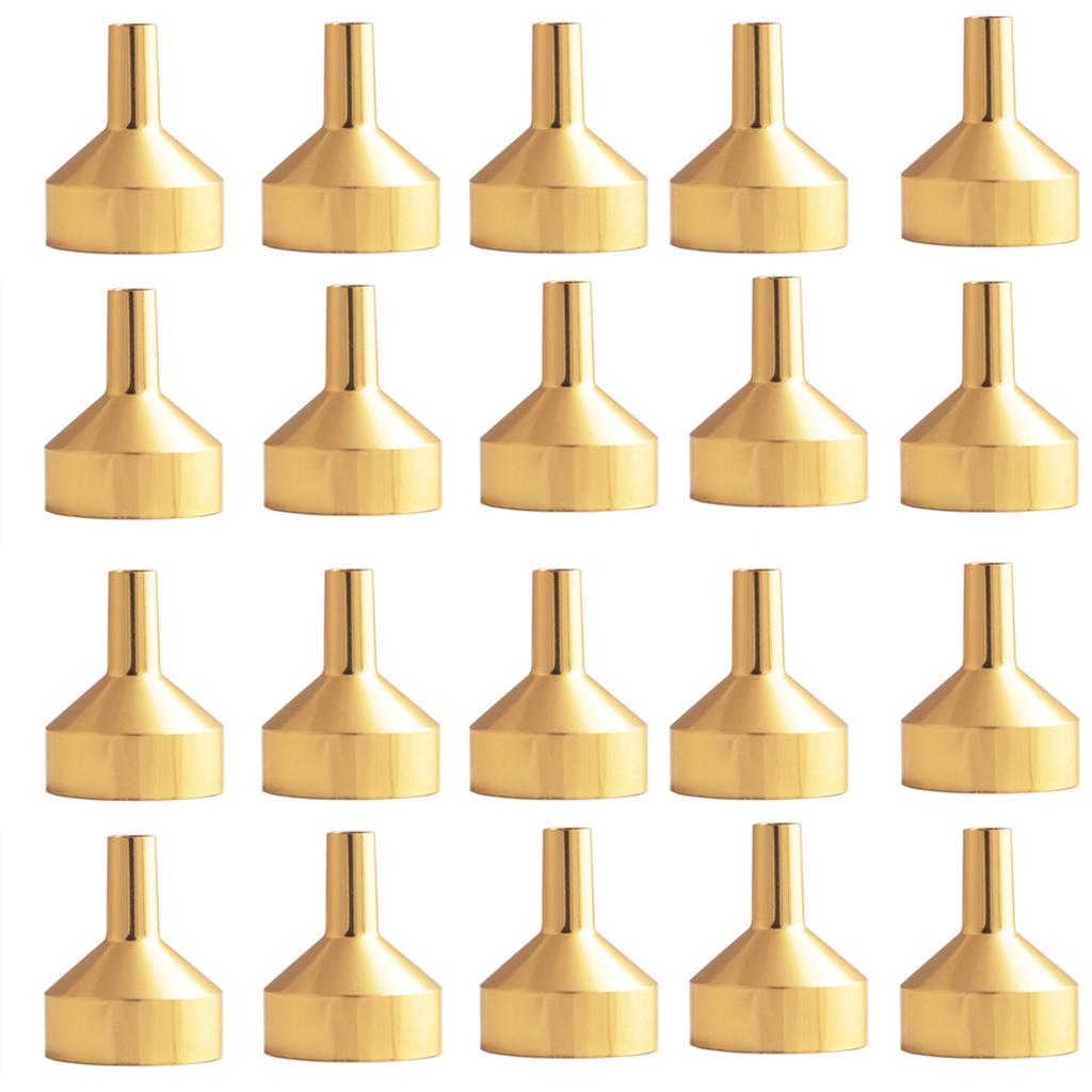Metal For Small Bottles Filling Bottles  Accessories Perfume Funnels Liquid Refill Tools Funnel Set