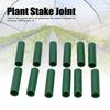 12 PIEZAS 11 mm / 16 mm Conector para Tutor de Planta Plástico Junta para Tutor de Jardín Marco de Celosía de Jardín