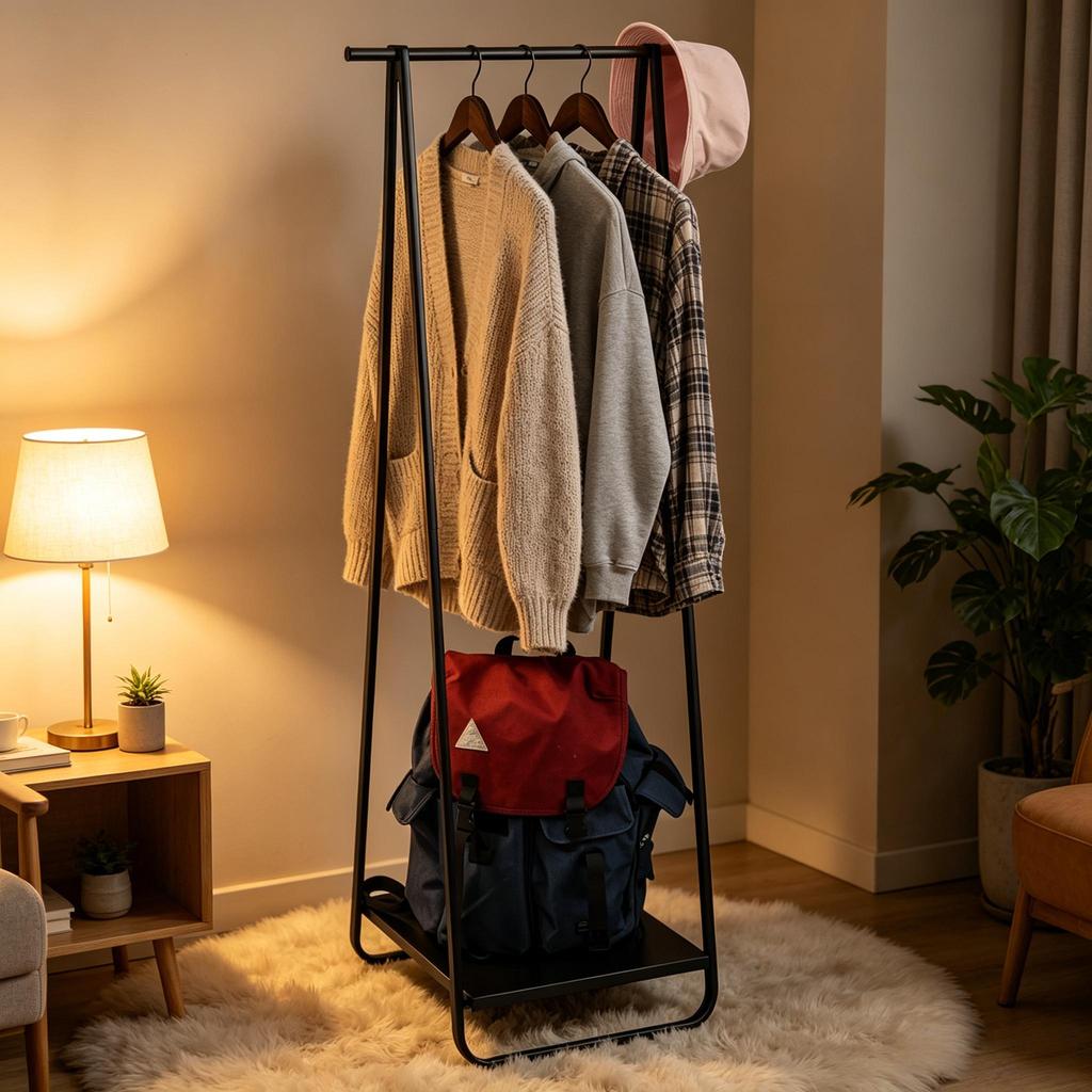 Modern Clothes Rack, Bedroom Clothes Rack, Hallway Clothes Rack (only with clothes rack)