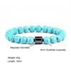 Black Stone Tiger Eye Magnetic Bead Bracelet