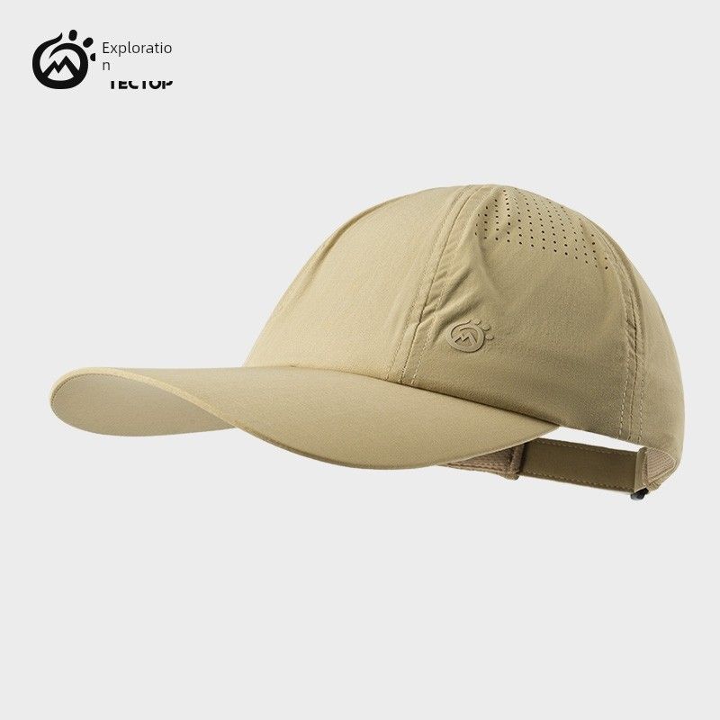 

Tectop Outdoor Sports Sun Protection Baseball Cap Men s and Women s Quick-Drying Breathable Sun-Proof Peaked Cap Hanging Cap Mikhaka All yards
