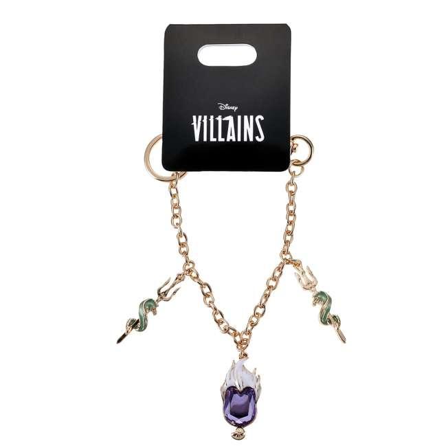 Disney Ursula Flotsam and Jetsam Bag Charm DISNEY VILLAINS Japan NEW