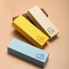 Anti-Stress Eyeglass Case PU Leather Protective Case Portable Glasses Storage Box  Men and Women