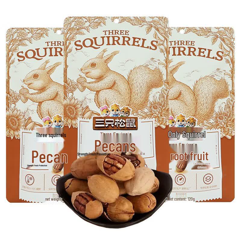 Three Squirrels Pecan Nuts