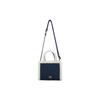 MLB 24FW New York Yankees Texture NY Logo Autumn Winter ORS07 Lamb Fleece Tote Crossbody Shoulder Bag Shopping Bag Handbag 3AORS0746-50NYD