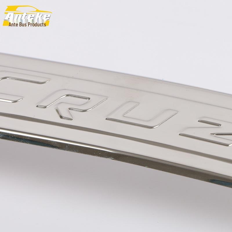 Compatible Cruze Rear Trim Decorative Strip & Tailgate Anti-Scratch Patch - Fits 15 Models