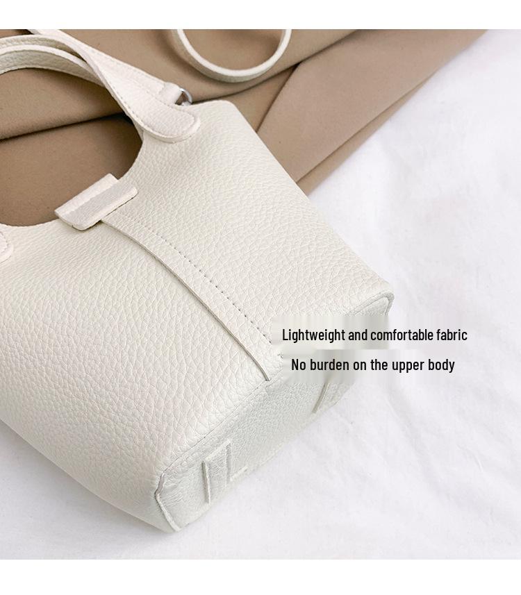 2025 Versatile Crossbody Shoulder Bag: New Niche Vegetable Basket Design for Women