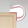 xiaobudian Door Frame Sticker, Sports Corner Protector, Basketball Football Baseball Rugby Self-Adhesive Sign for Fans Boys Rooms Home Decor