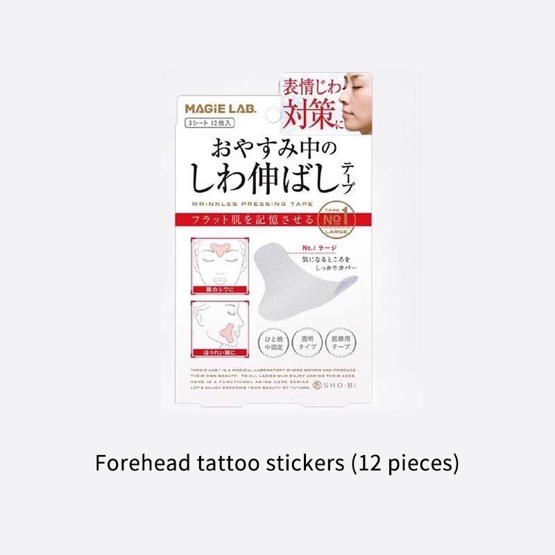 12/24/27Pcs Thin Face Stickers Facial Line Wrinkle Sagging Skin Lift Up Tape Frown Smile Lines Forehead Anti-Wrinkle Patches