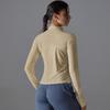Nylon Yarn Ice Silk Cool Yoga Slimming Sunscreen Slimming Coat Female Summer Anti-ultraviolet Breathable Sun-protective Clothing