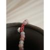 Bead Collar Necklace(Rose Dust)
