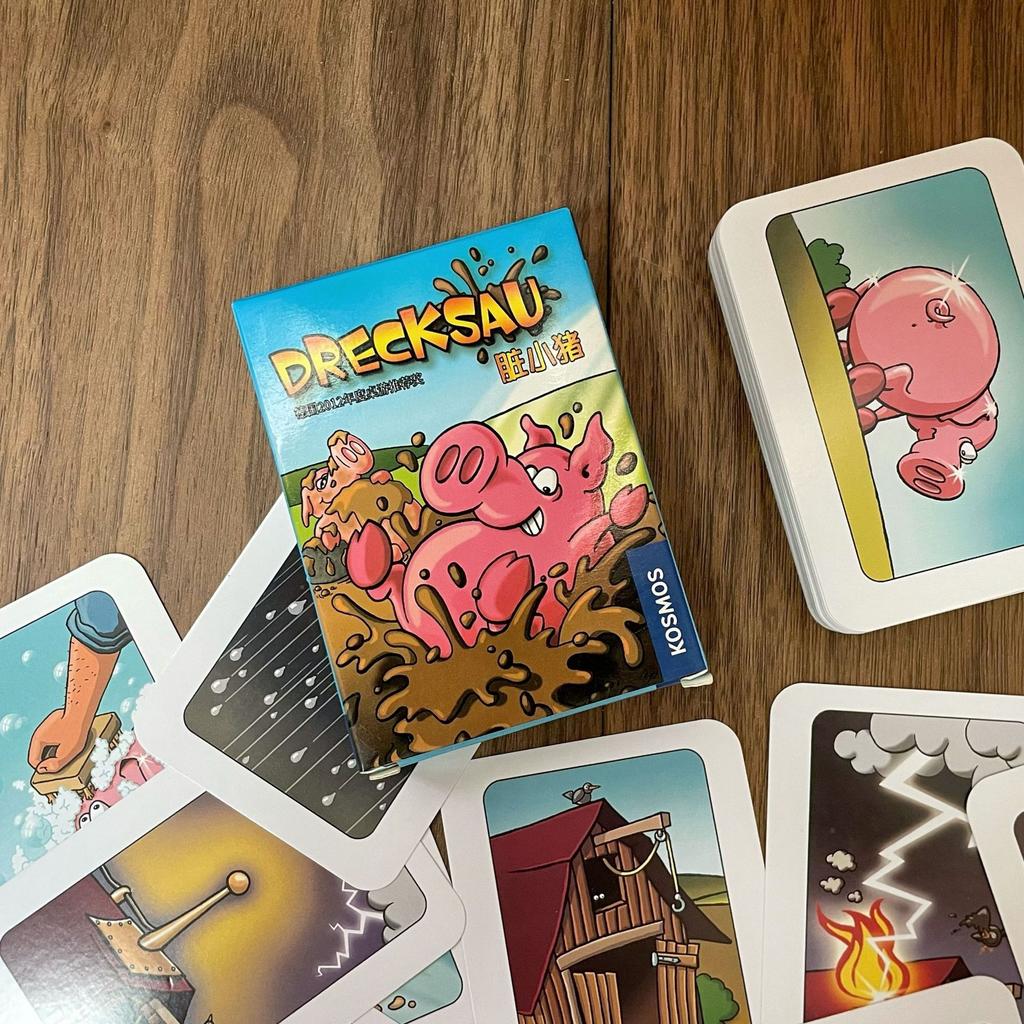 Hühnchen Chiu Chiu Brettspiel Drecksau Schwarzes Schaf Piou Piou Partykarten Intellektuelles Spielzeug Geschenke