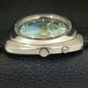 JAPAN VINTAGE ORIENT SK CRYSTAL AUTOMATIC MENS SKY BLUE DIAL WATCH a703412-1