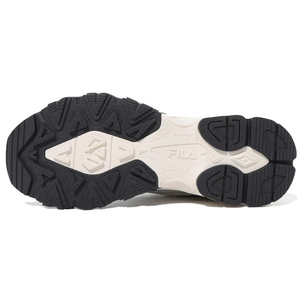 FILA Cushioning Abrasion Resistant Low top Running Shoes Unisex Gray Blue White 1RM02773G052
