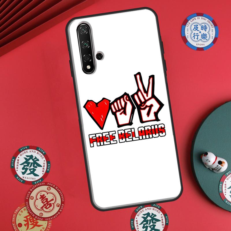 

Бесплатный флаг Беларуси для Huawei P20 P40 P30 Lite P60 Pro Nova 12s 11i 12i 10 9 SE 5T Y91 Y90 Y60 Y70 Y72 Y61 Чехол Huawei Nova 7i