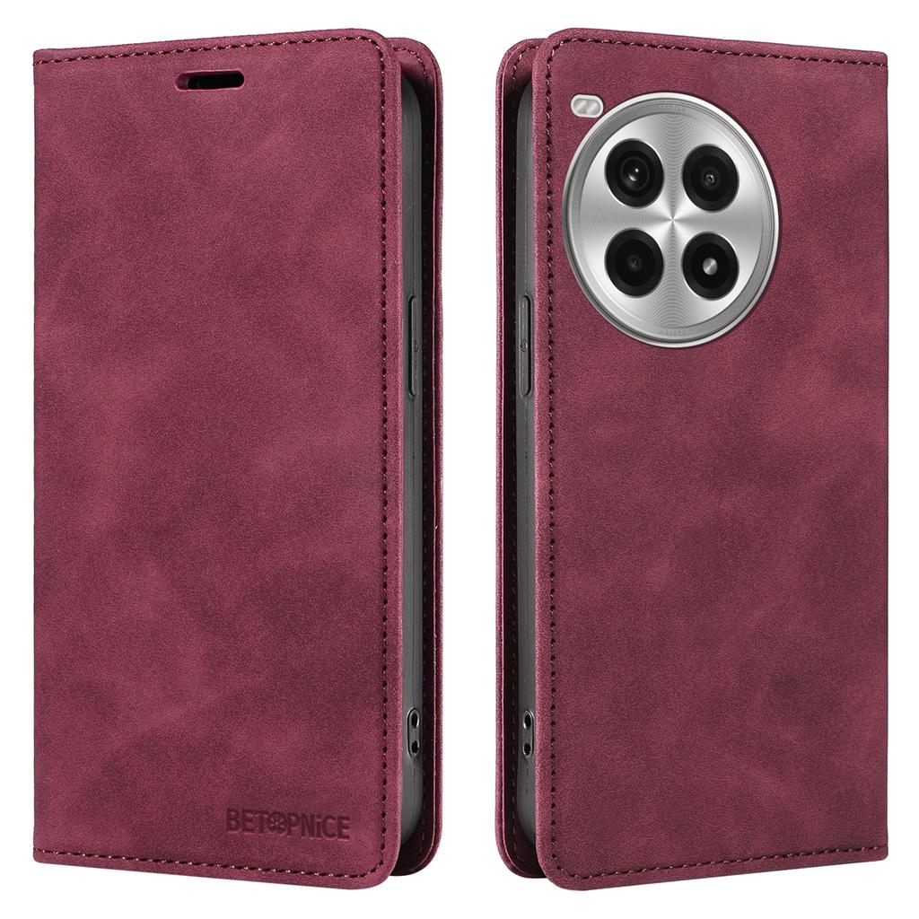 BETOPNICE 003 For OnePlus Ace 3 Pro 5G Leather Case Stand Wallet Phone Cover