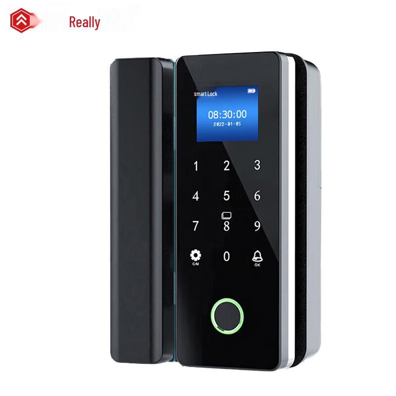 ZhenDi ZD106 Bluetooth Fingerprint Glass Door Lock