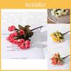 Realistic Rose Buds Silk Floral Arrangement For Outdoor Events Home Decoration Photography