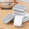5-Pack Gray Double-Sided Three-Layer Sponge Scourers for Home Kitchen Cleaning
